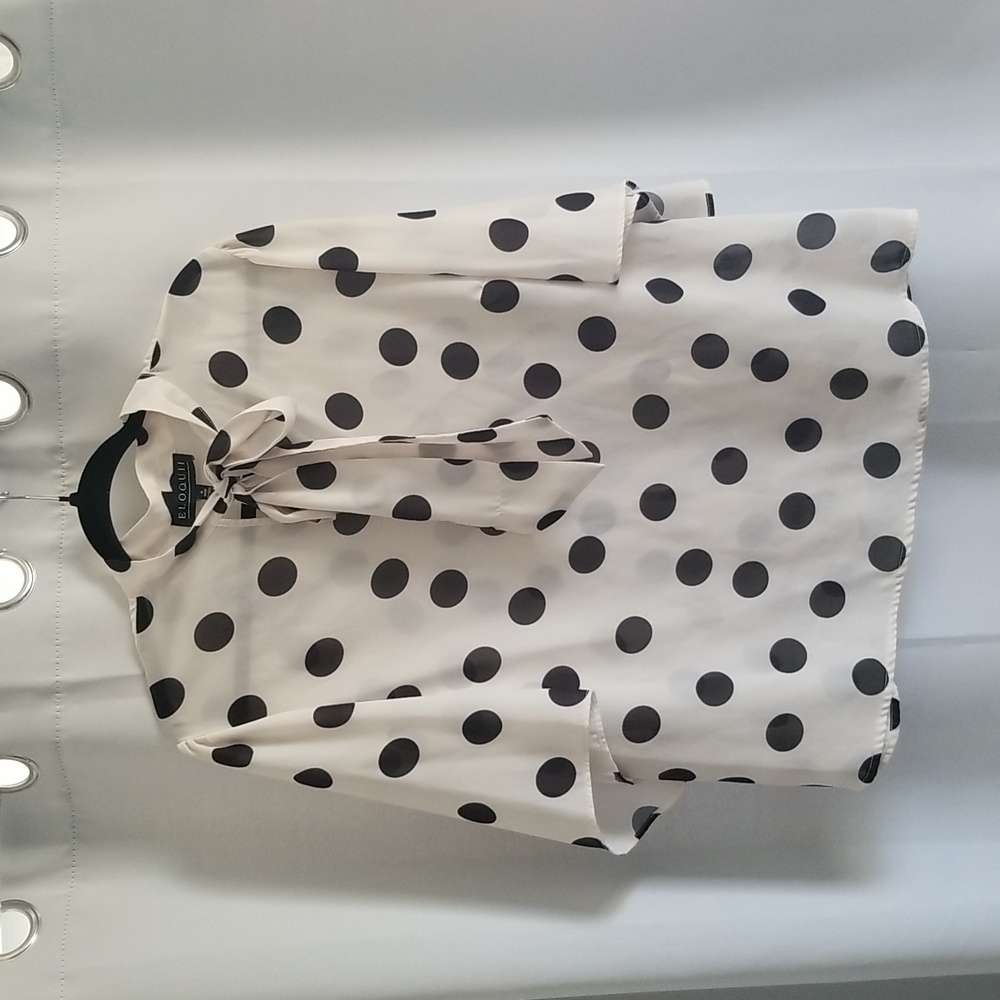 Eloquii Bow Tie Top
